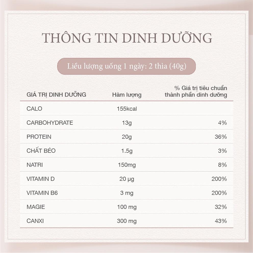 Bột Protein Cao Cấp Hàn Quốc, Cân Bằng Protein Động - Thực Vật, Hỗ Trợ Giảm Cân, Tăng Cơ Calobye Life Protein