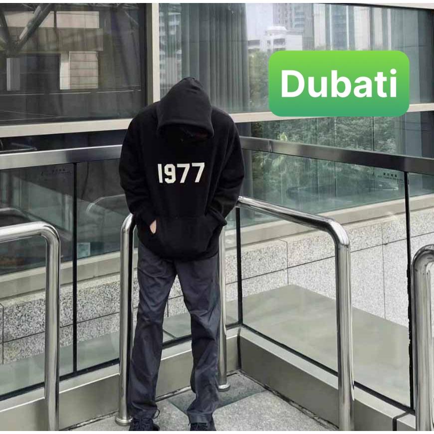 ÁO KHOÁC HOODIE NAM NỮ CHẤT NỈ DÀY PHOM FROM RỘNG 1977 PHONG CÁCH SANG CHẢNH NEW -DUBATI FASHION