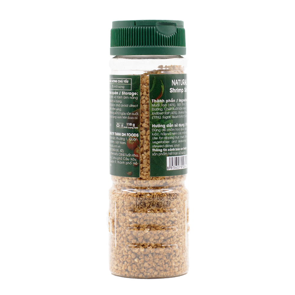 Natural Muối tôm Tây Ninh 110gr Dh Foods