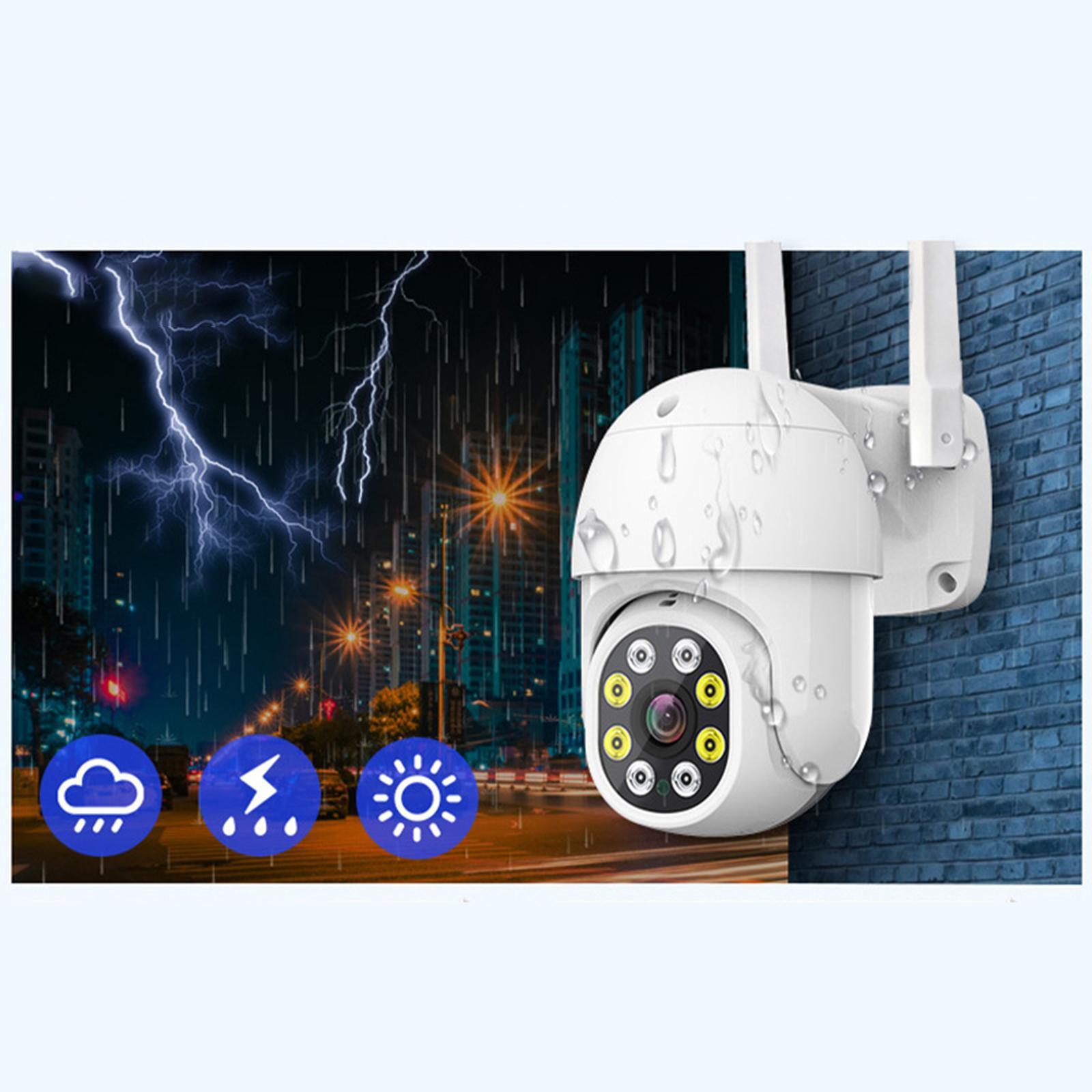 2MP WiFi IP Camera 1080P  Waterproof AI Tracking for Home Indoor Outdoor