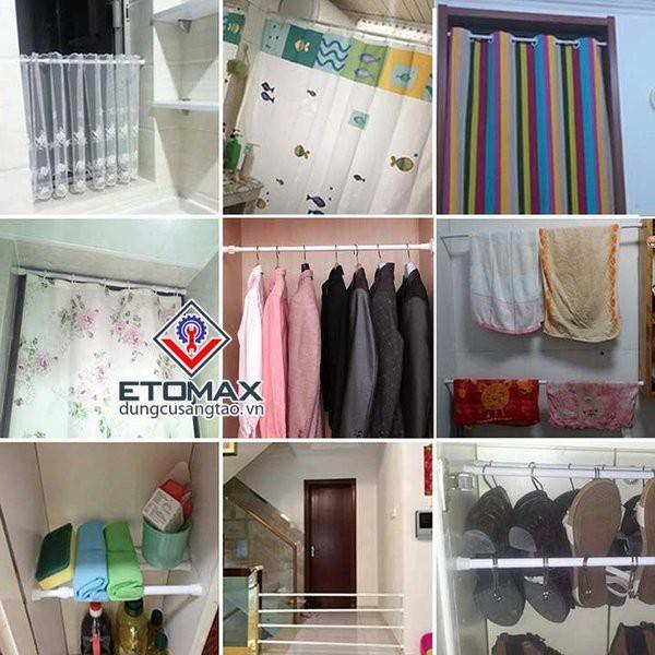 Thanh treo đa năng không cần khoan, không cần bắt vít V1 hàng xuất khẩu
