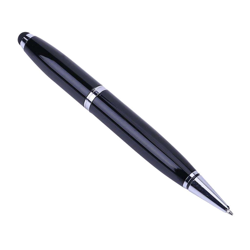 3in1 USB 2.0 Flash Screen Stylus Pen Writing Ballpoint Pen 32G Black