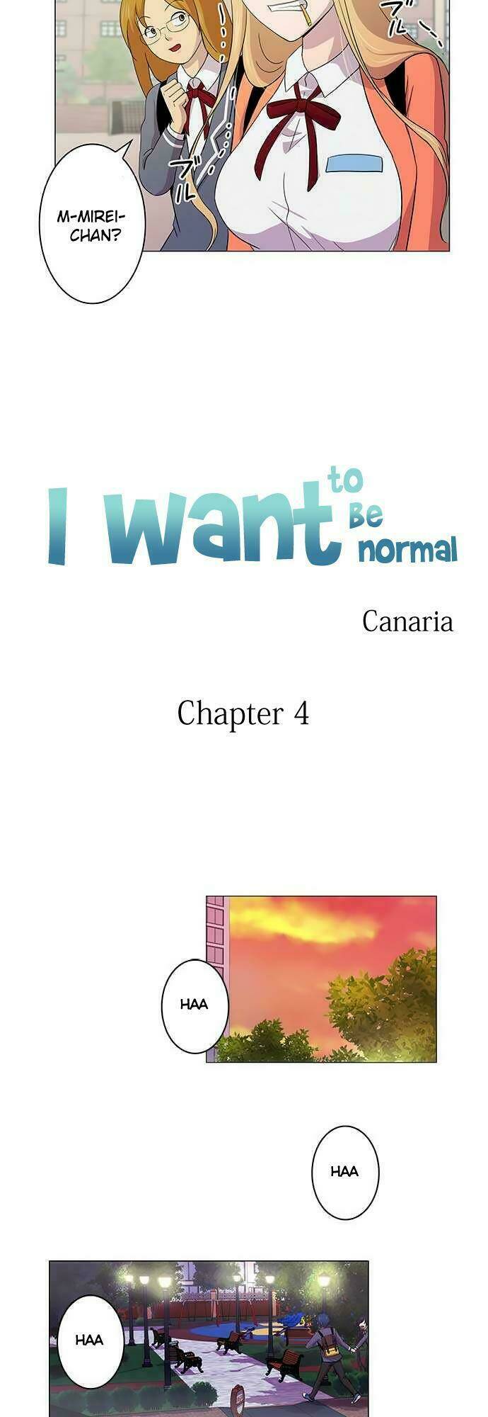 tôi muốn bình thường chapter 4 2