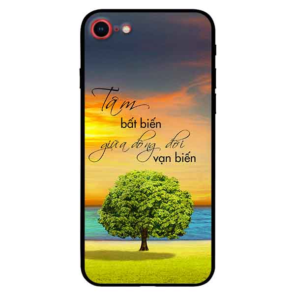 Ốp lưng in cho Iphone 7/ 8 Mẫu Tâm Bất Biến
