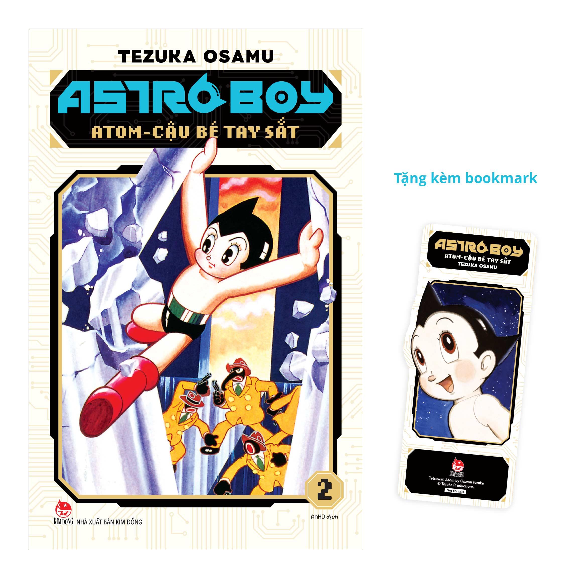 Sách - Astro Boy - Atom Cậu Bé Tay Sắt - Tập 2 - Tặng Kèm Bookmark