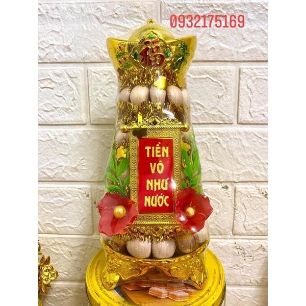 Tháp tỏi 5 tầng tỏi