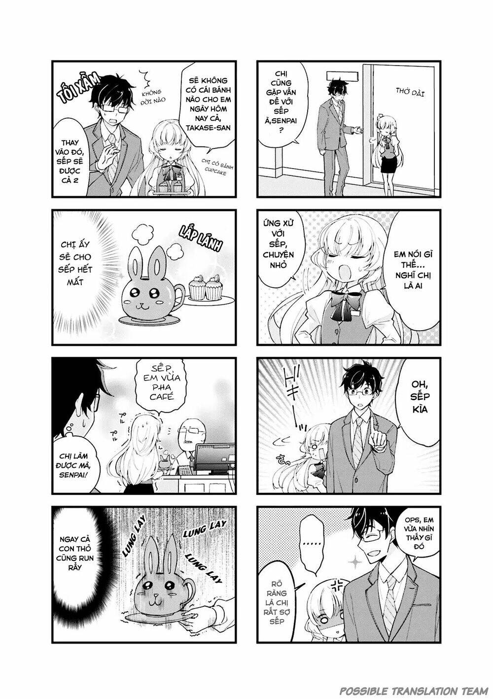 senpai nhỏ nhắn của tôi rất dễ thương chapter 2 3