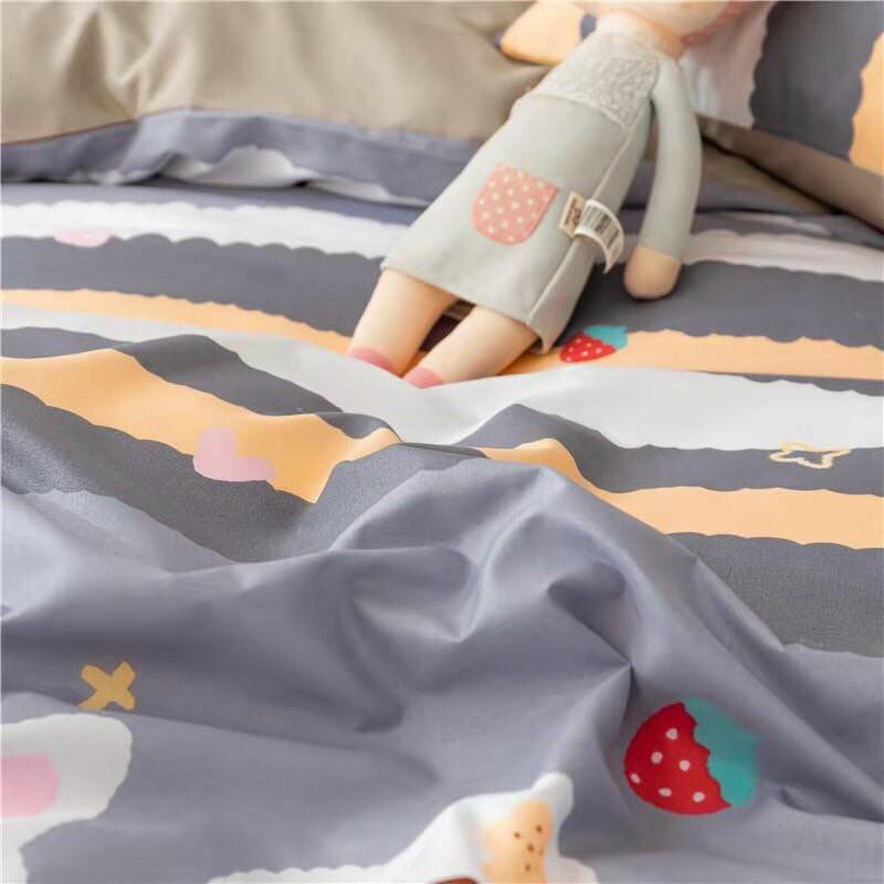 Bộ chăn ga gối Cotton Poly M2T Bedding nhập khẩu Hàn Quốc - Xả kho mẫu đẹp 2021