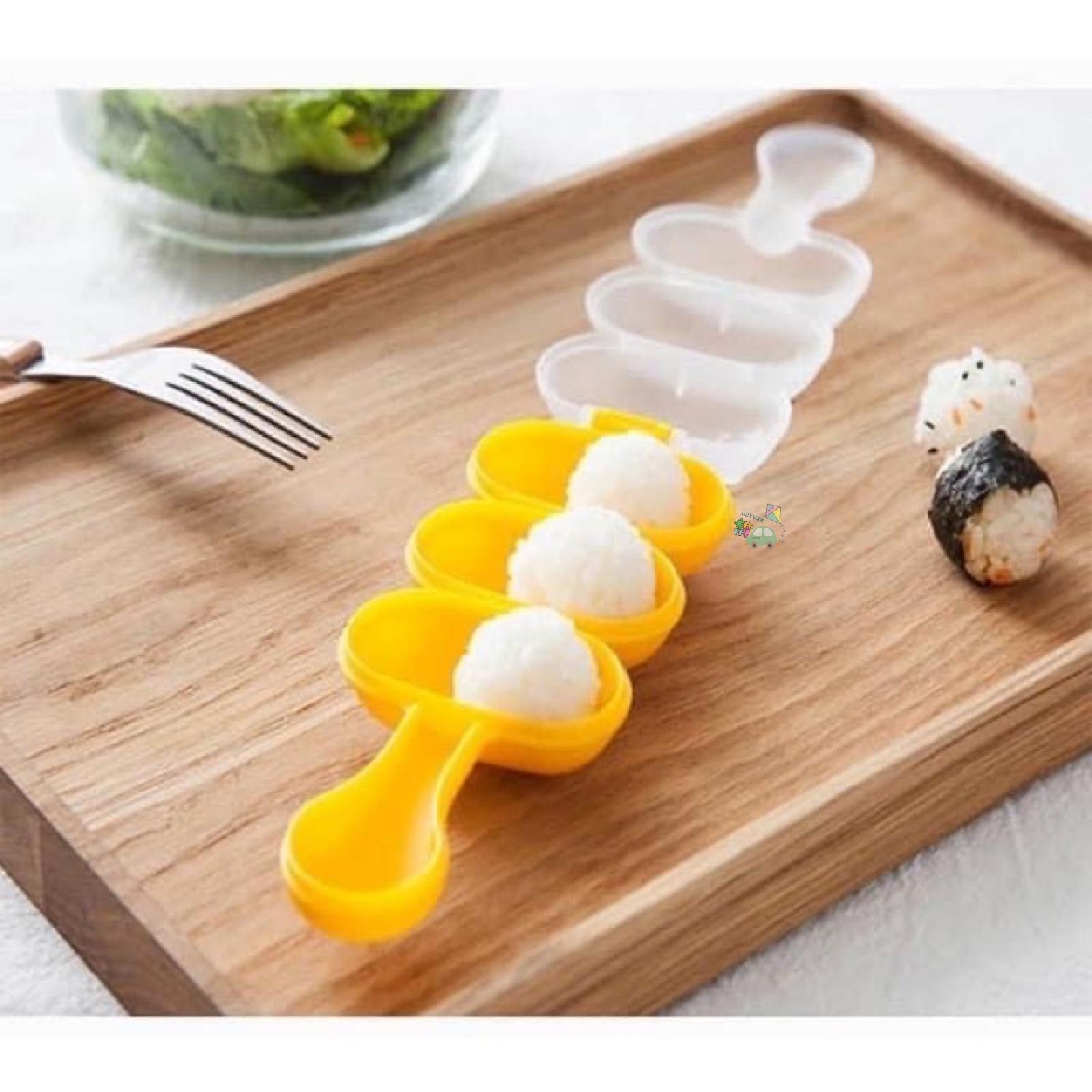 Khuôn lắc cơm, khuôn cơm tạo hình cơm tròn, cơm viên cho bé