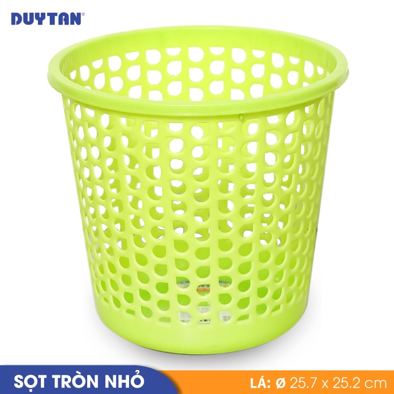 Sọt tròn nhỏ nhựa Duy Tân - 20779 - Giao màu ngẫu nhiên - Hàng chính hãng