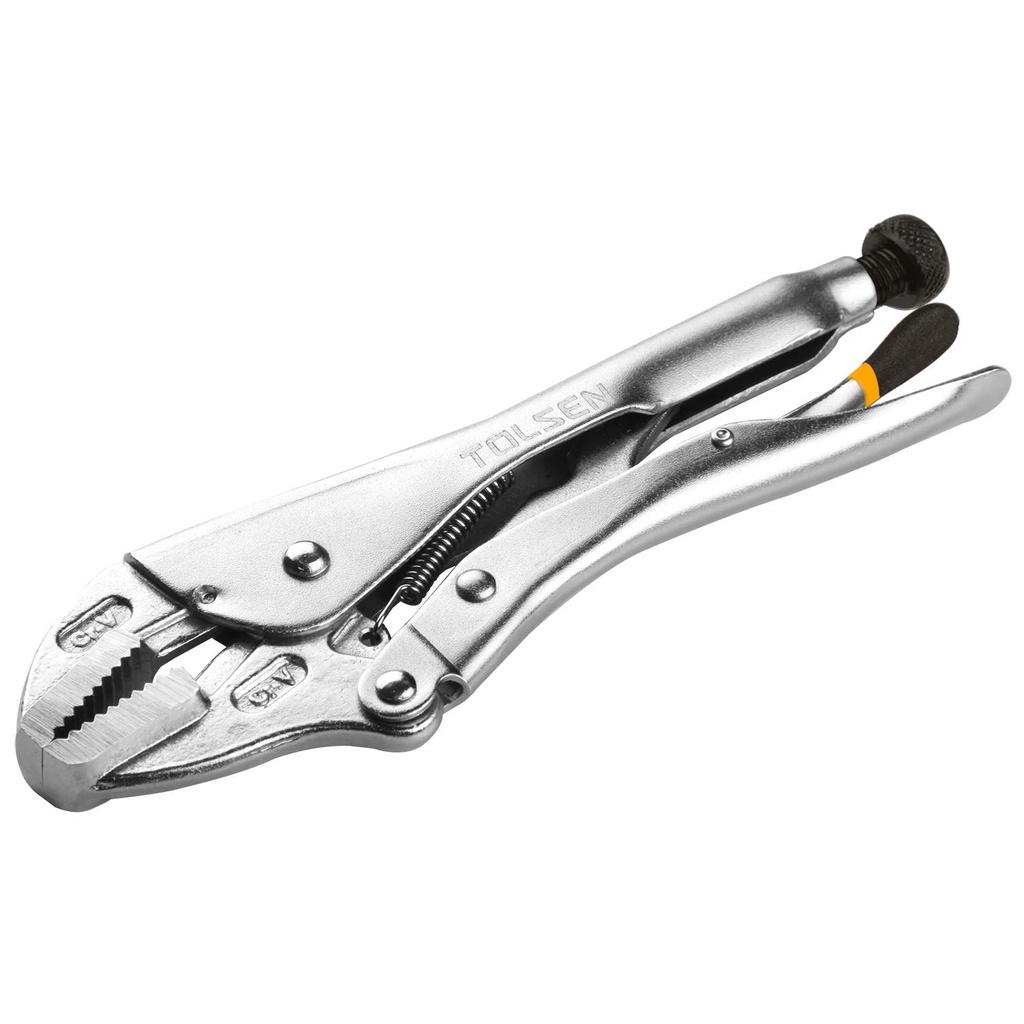 Kềm bấm miệng thẳng 10 inch 10048 TOL: 250mm, chất liệu thép cacbon cao cấp mạ niken, miệng mở max 50mm - Hoa Sen Home - Hàng chính hãng