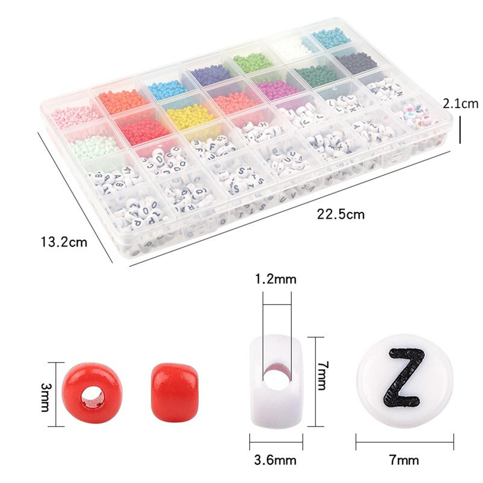 3mm Glass Seed Bead Small Spacer Beads DIY Necklace Jewelry Making Supplies