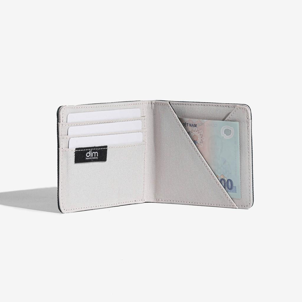 Ví Vải Gập Đôi Unisex DIM Cross Wallet - Ngang (Ngăn Rút Tiền Nhanh