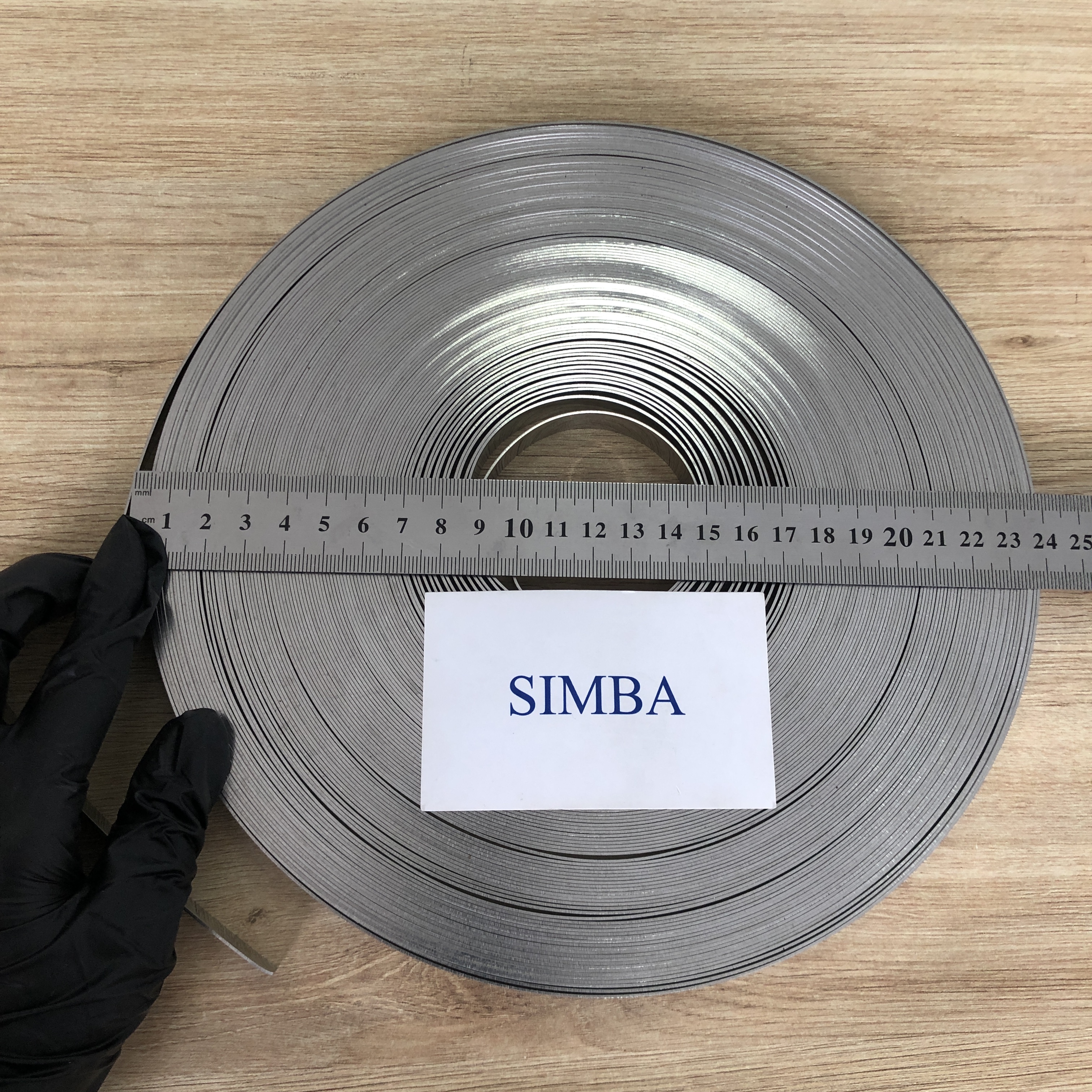 Dây đai inox 12.7mm x 0.7mm, 50met/cuộn.