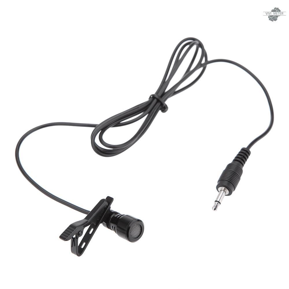 Micro Kẹp Cổ Áo Bằng Kim Loại 3.5mm Cho Máy Tính / Laptop