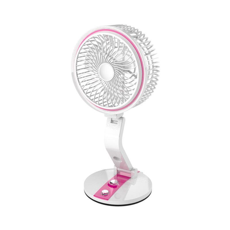 Quạt sạc tích điện gấp gọn JL Folding Fan LR-2018 - Giao màu ngẫu nhiên