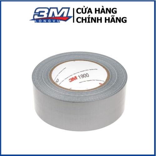 Băng Keo Vải Siêu Cường Đa Dụng 3M Value Duct Tape 1900 Sliver Chính Hãng - 47,7mm x 45,7m - 3M Long Vu