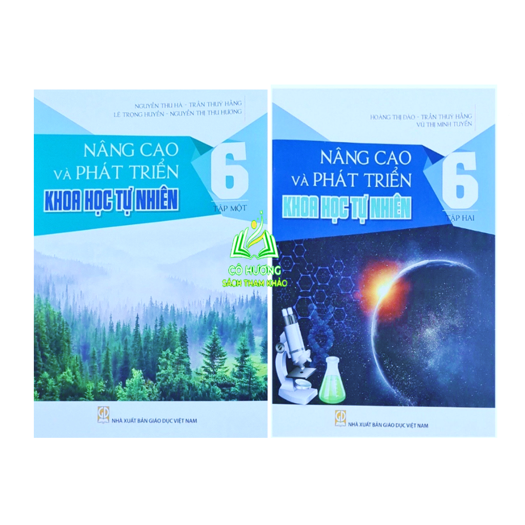 Sách - Combo Nâng cao và phát triển Khoa học tự nhiên 6 tập 1 + 2 - ĐN