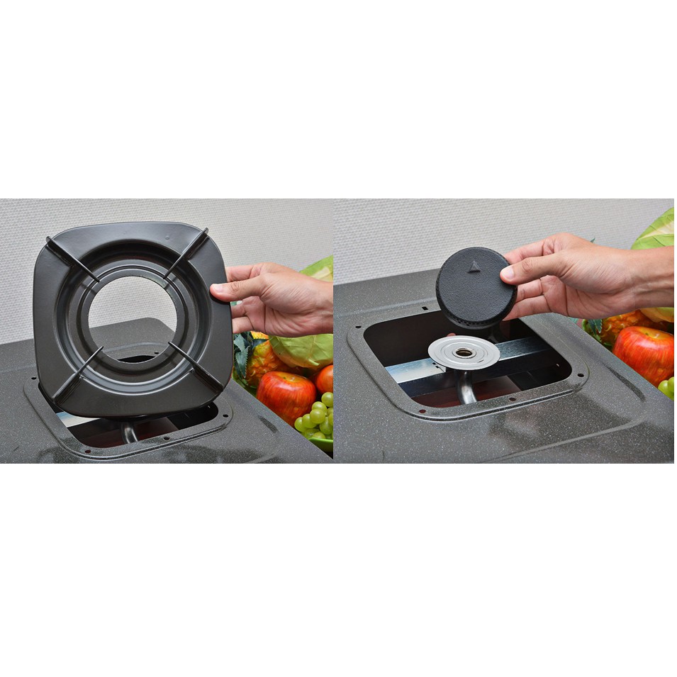 Bếp Gas Dương Đôi Rinnai RV-370N – Đen- Hãng chính hãng