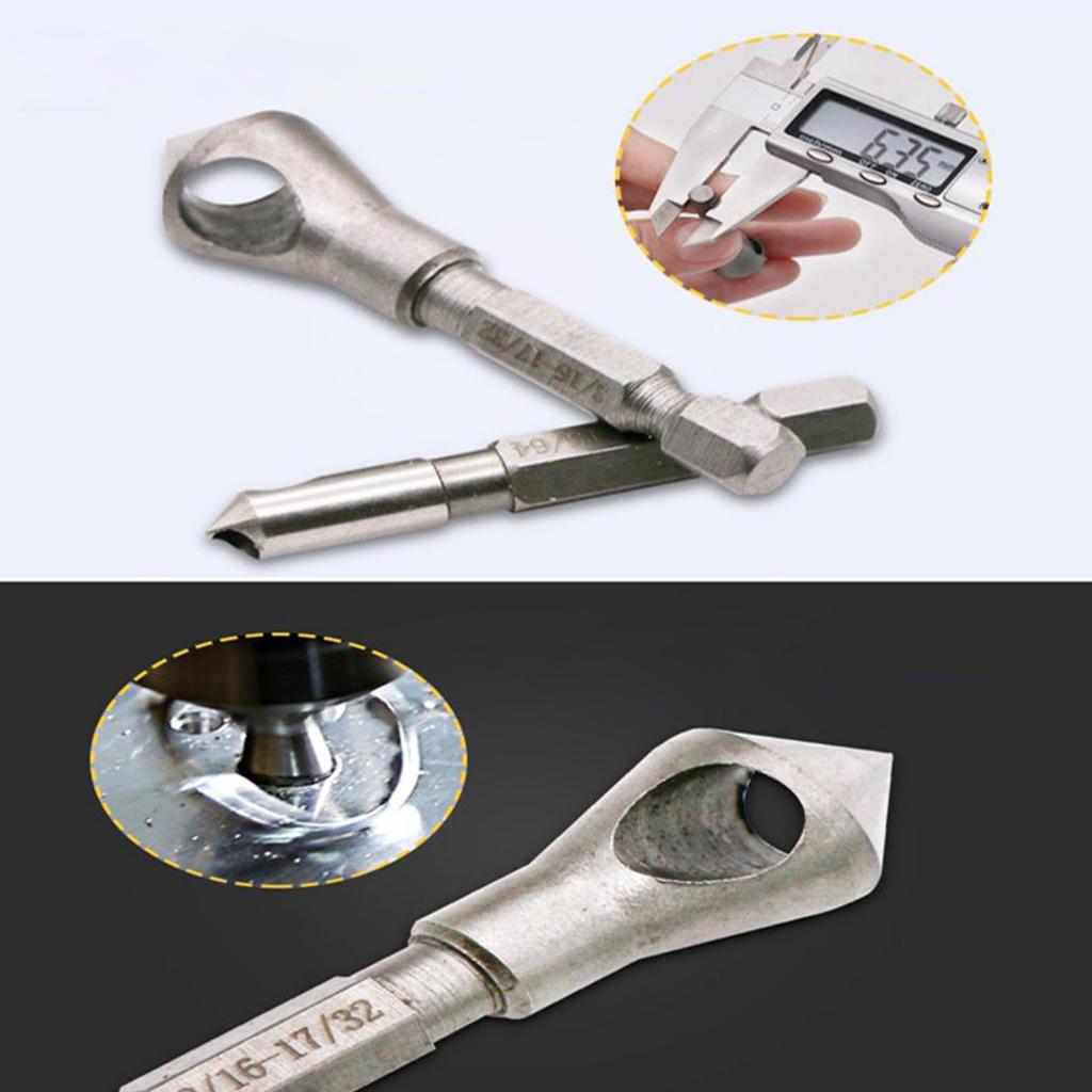 3Pcs Countersink Bits Counter Sink Drilling Wood Screw Power Drill Bits Tool