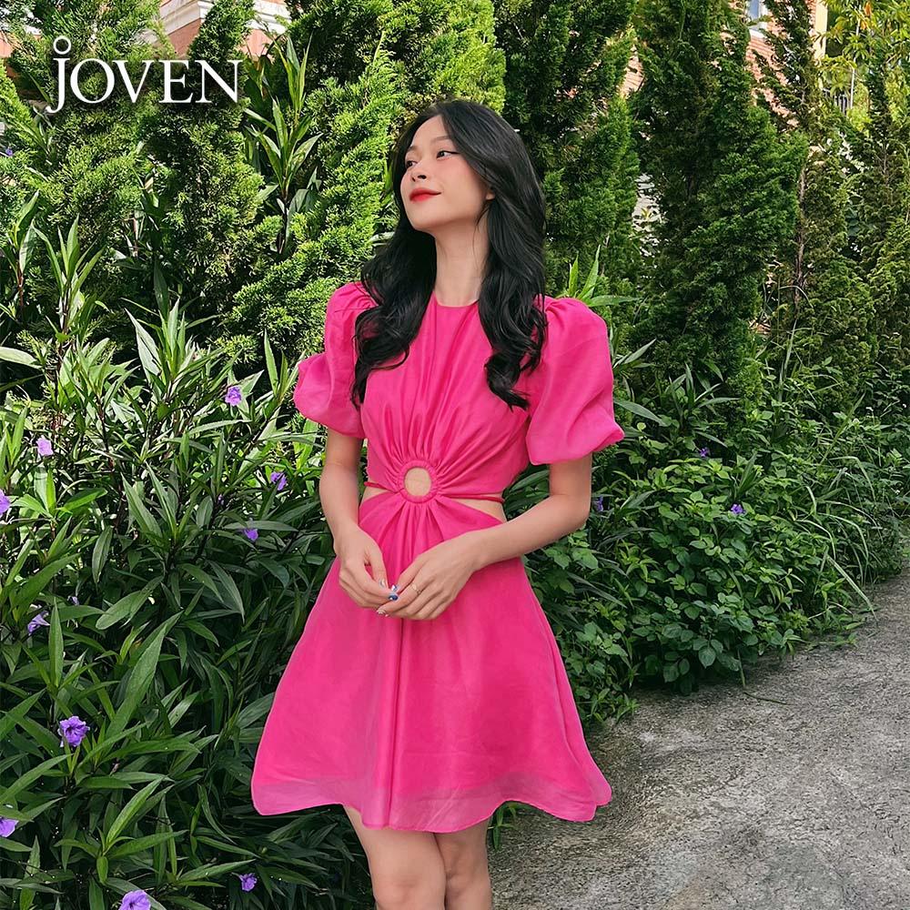 Đầm mini khoét eo Joven