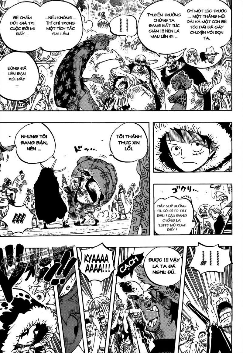 đảo hải tặc - one piece chapter 599 5