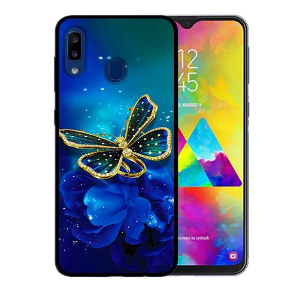Ốp lưng cho Samsung Galaxy A30 Bướm Xanh - Hàng chính hãng