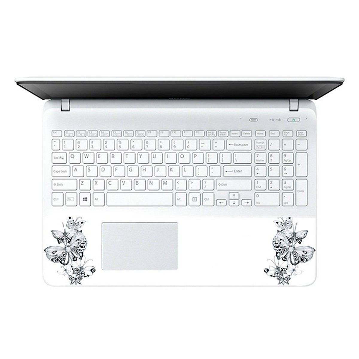 Mẫu Dán Decal Hoa Văn Cho Laptop LTHV 82 cỡ 13 inch