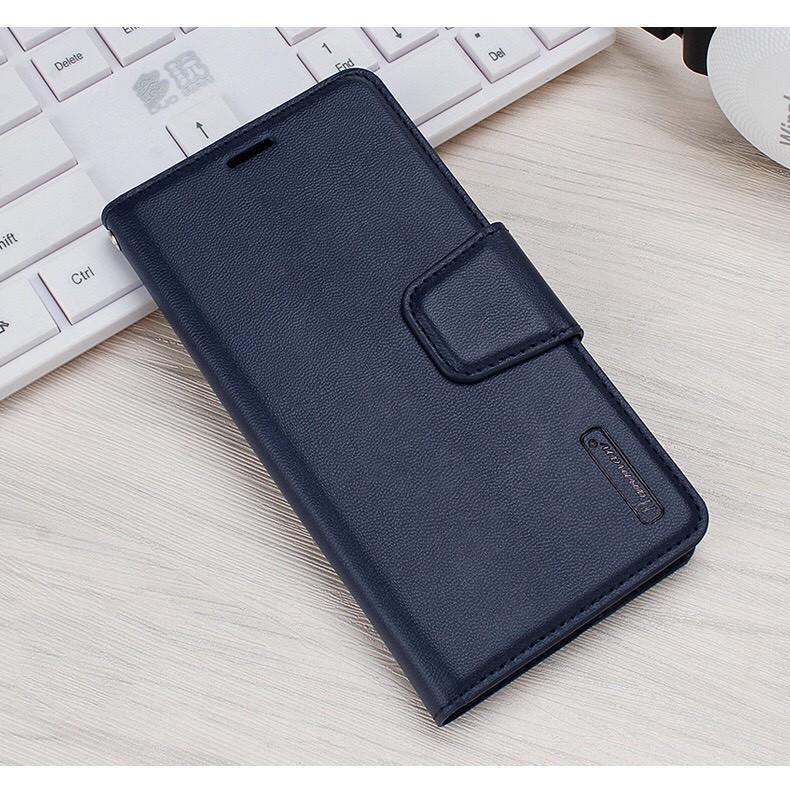 Bao da Samsung Galaxy A21s dạng ví hiệu hanman, kiểu sáng sang trọng tiện lợi