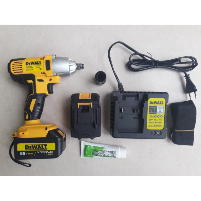 Máy siết bu lông dùng pin DeWalt