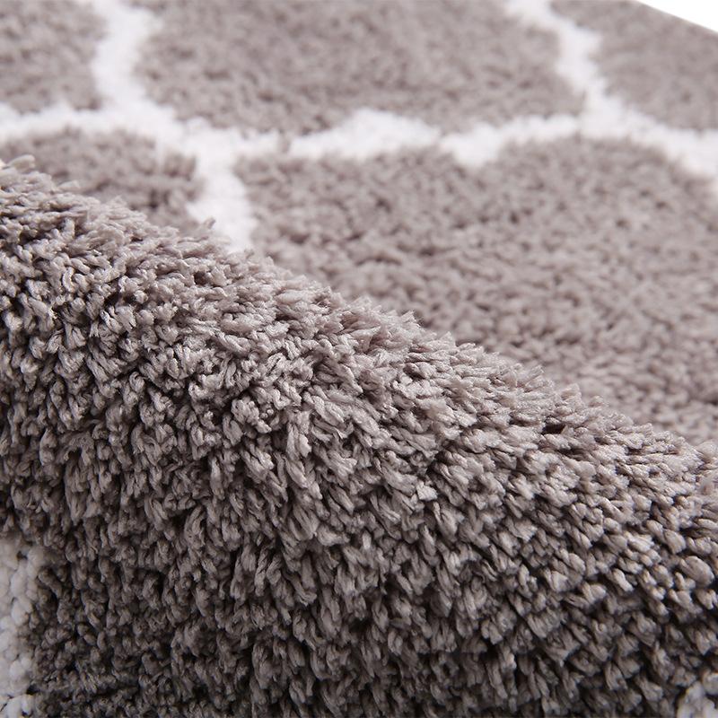 Microfiber Bơi trượt -Resistant 40 × 60 cm, thảm phòng tắm siêu mềm trải thảm phòng tắm, phòng tắm Raid tắm cho phòng tắm, phòng ngủ và phòng khách
