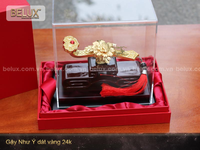 Tượng như ý dát vàng 24k