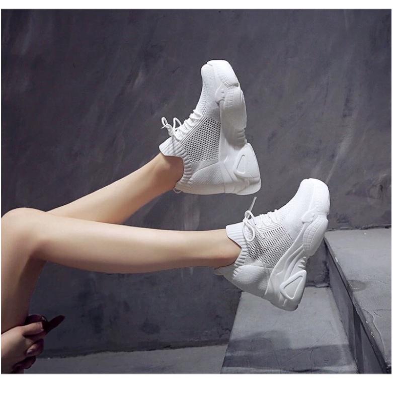 GIẦY THỂ THAO ĐẾ ĐỘN NÂNG CHIỀU CAO 10 PHÂN HÀNG NHẬP CAO CỰC NHẸ VÀ ÊM + VIDEO THẬT