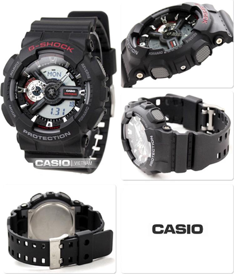 Đồng hồ nam dây nhựa Casio G-SHOCK GA-110-1ADR