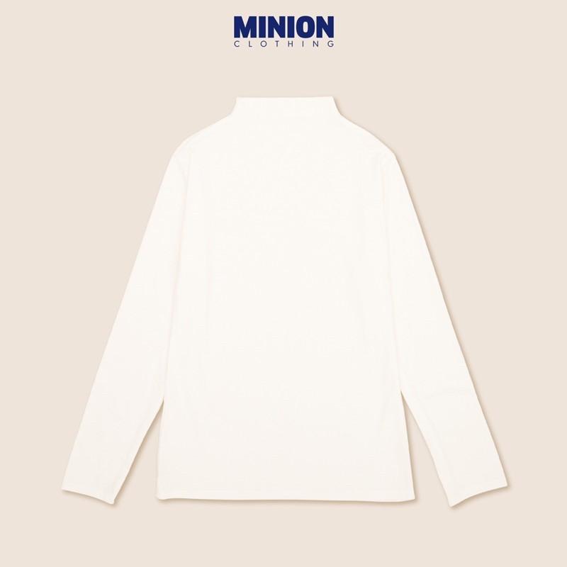 Áo thun giữ nhiệt MINION CLOTHING cổ 3cm dáng ôm phong cách Ulzzang Streetwear A2403