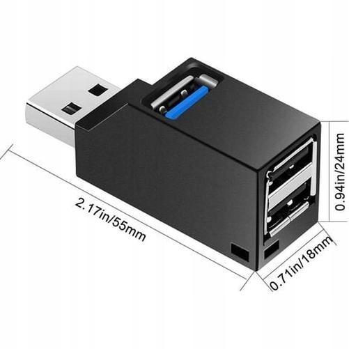 3 cổng USB 3.0 hub , trung tâm dữ liệu cho Ultrabook, PC và các thiết bị hỗ trợ USB 3.0 khác có thể xoay 90 °/180 °