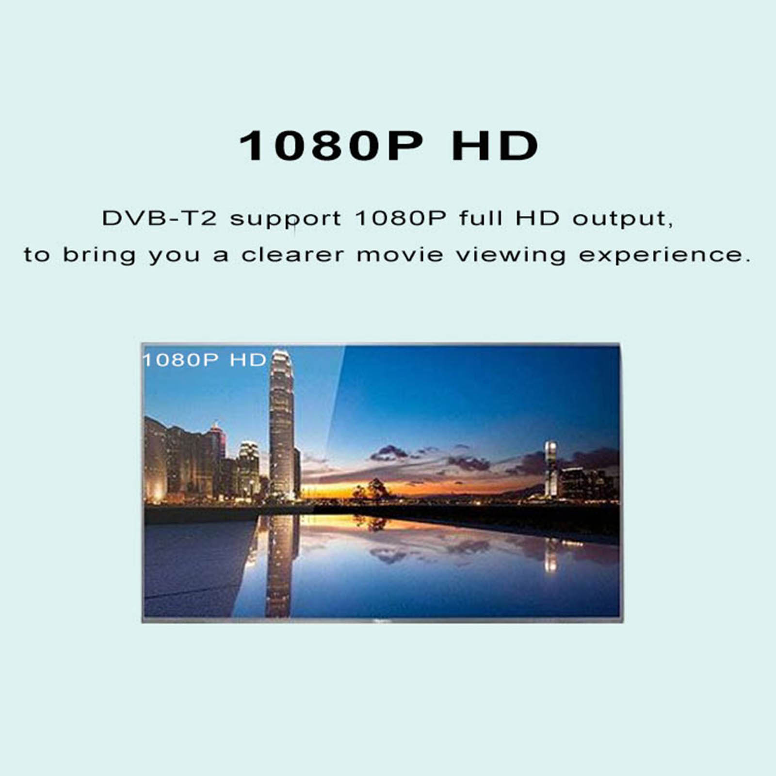 Bộ Giải Mã Kỹ Thuật Số AUX DVB-T2 HD 1080p Với Điều Khiển Từ Xa