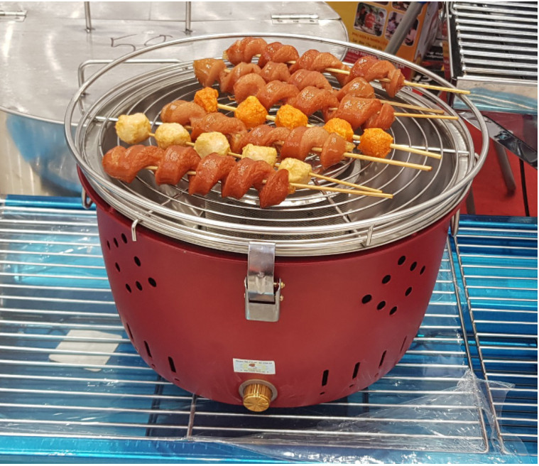 Bếp Nướng Than Hoa Sử Dụng Trong Nhà Và Ngoài Trời BBQ Home