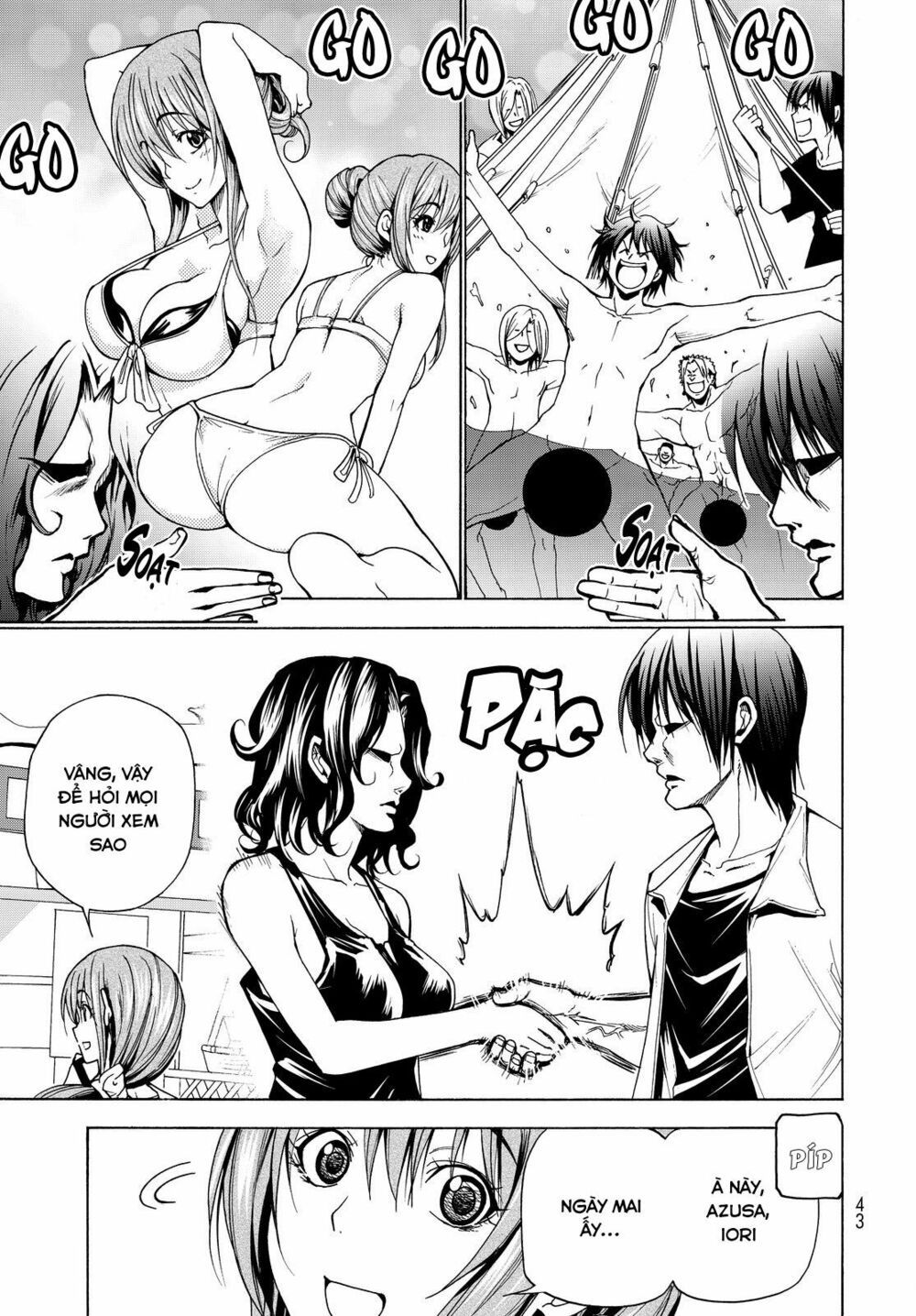 cô gái thích lặn - grand blue chapter 41 6
