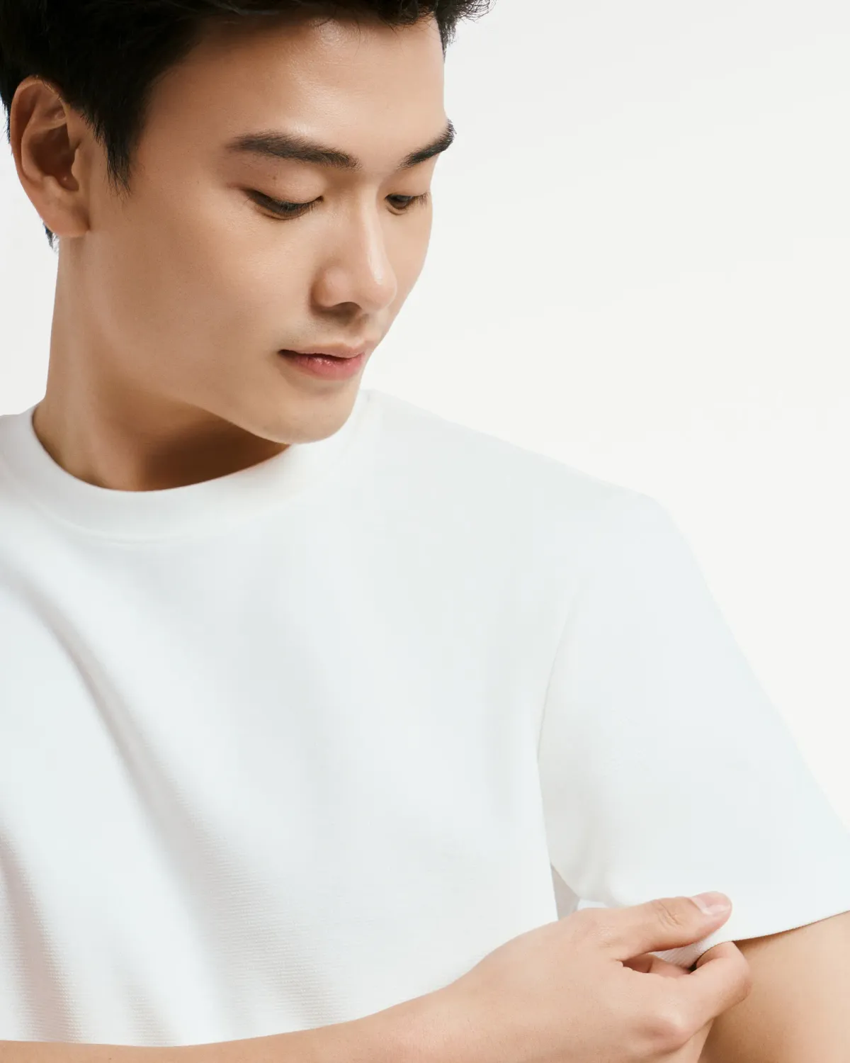 Áo thun tay ngắn nam.Fitted - ROUTINE 10F25TSS039