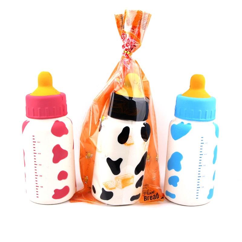 Squishy Lớn JUMBO Hình bình sữa 3 màu Đồ Chơi Xốp Giảm Stress Hình mềm mịn dễ Thương đàn hồi Cho Bé