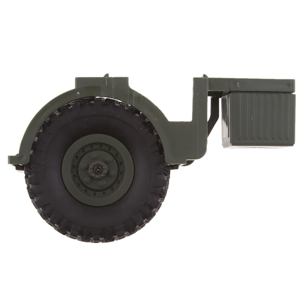 RC Dự Phòng Lốp W/Bình Dầu cho WPL 1/16 B36 B-36 B36K B36KIT Xe Tải Quân Sự
