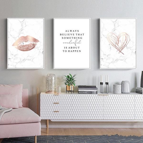 Bộ tranh trang trí hiện đại khung composite, tặng kèm đinh, không cần khoan tường- T40