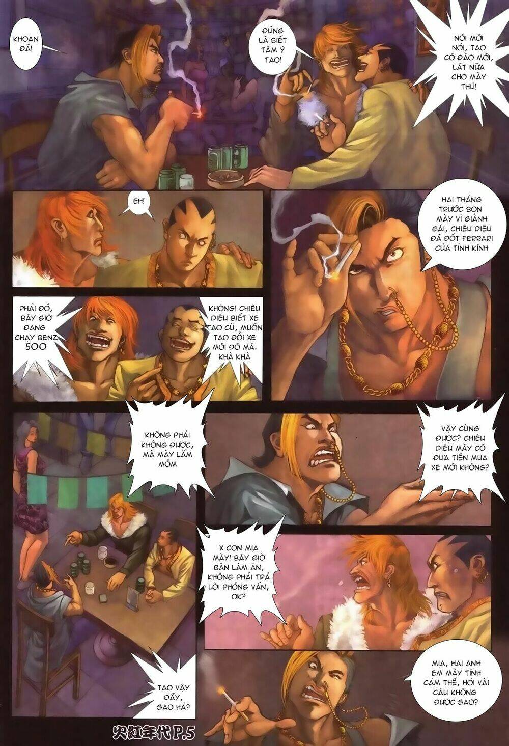 hỏa hồng niên đại hắc cốt đường chapter 98 5