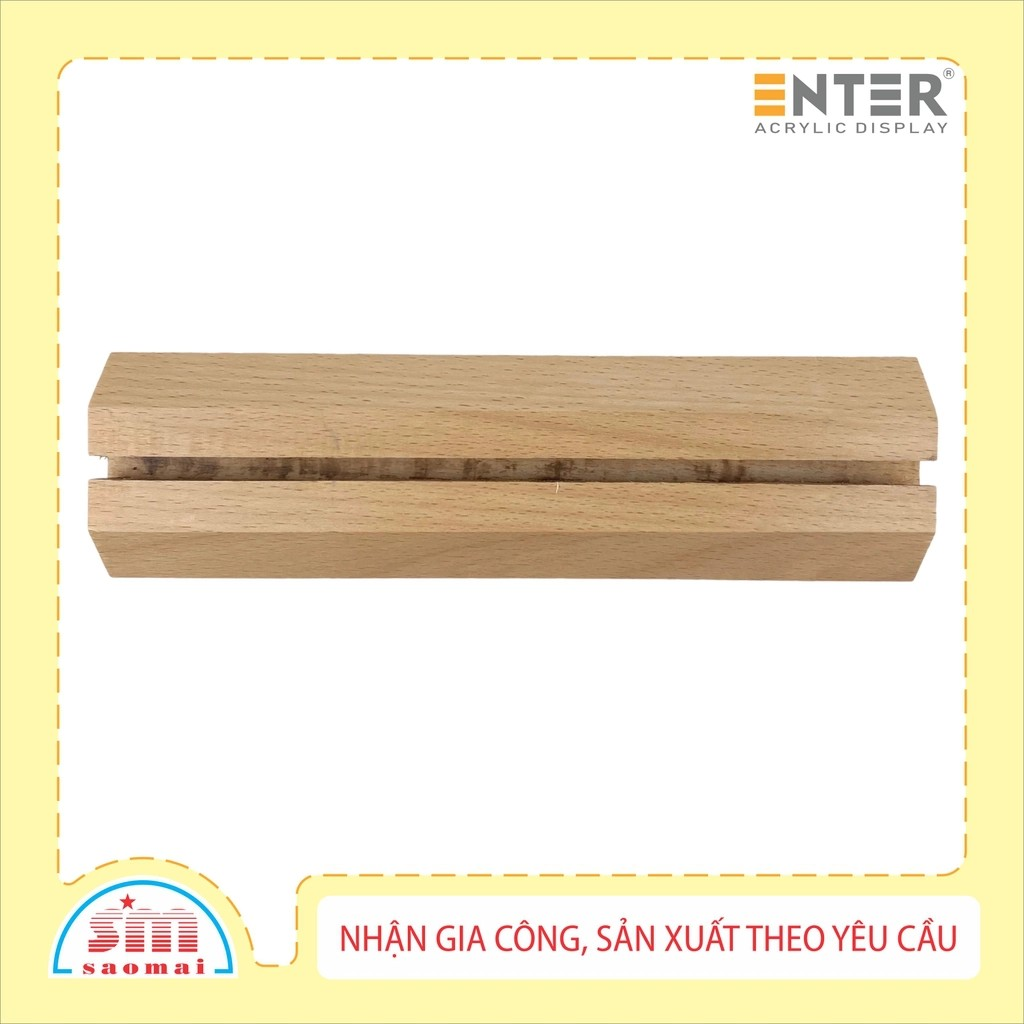 Đế gỗ Enter E42-A 15cm vát chữ A