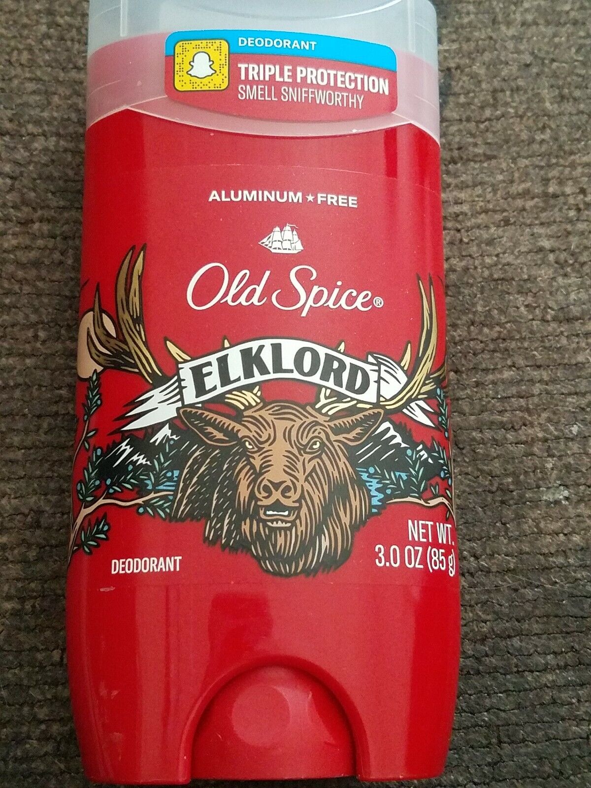 Lăn Khử Mùi Old Spice Wild Collection Elklord Aluminum-Free 85Gr( không có tem phụ-không xuất hóa đơn đỏ )