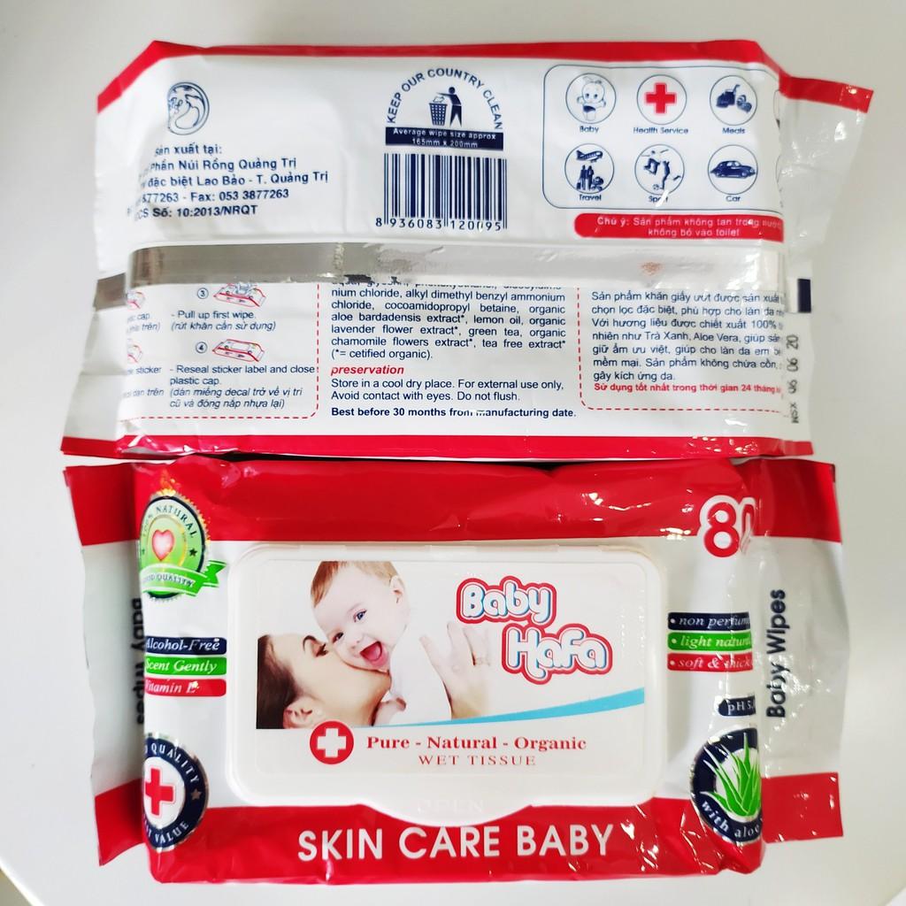 Khăn giấy ướt Baby Wipes 80gr - Bán lẽ giá sĩ