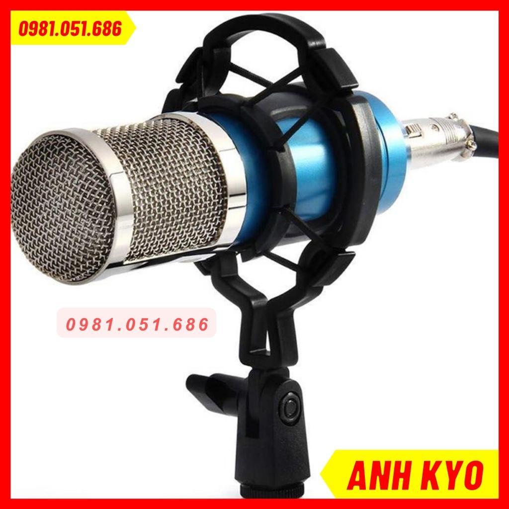 Giá đỡ mic thu âm, kẹp micro livestream, shock mount đỡ mic bằng nhựa cao cấp