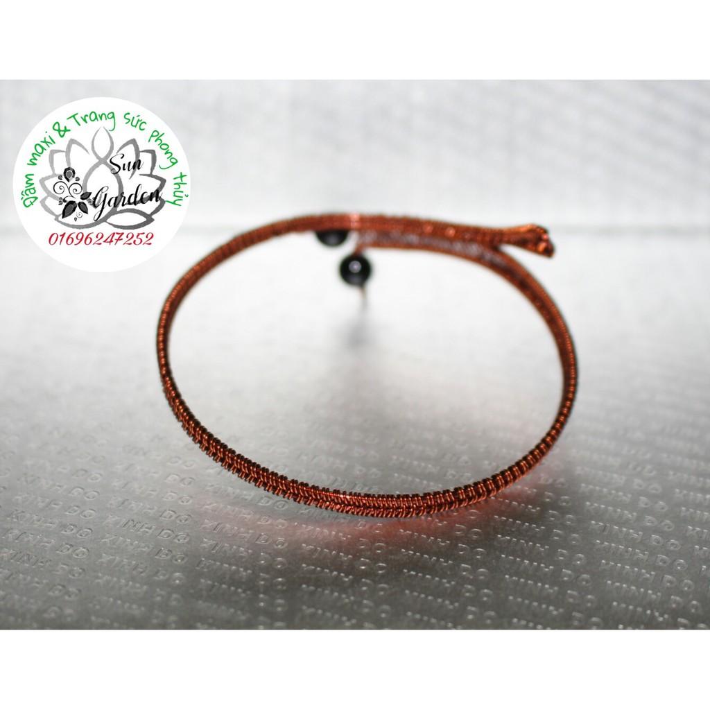 Vòng tay dây đồng độc đáo handmade freesize