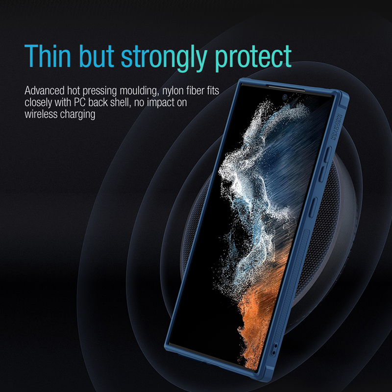 Ốp lưng dành cho Galaxy S23 Ultra Nillkin Textured Pro- Hàng chính hãng